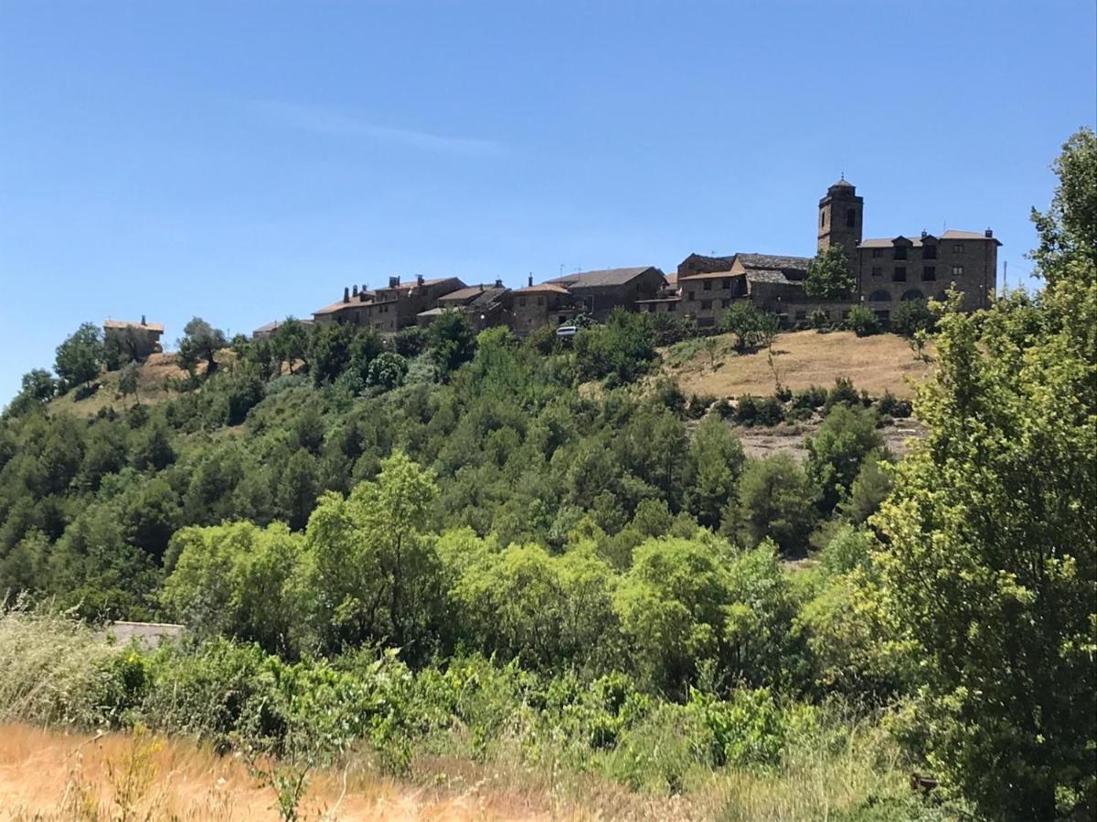 Vistas A La Montana En Un Pueblo Con Encanto. El Pueyo de Araguás Dış mekan fotoğraf